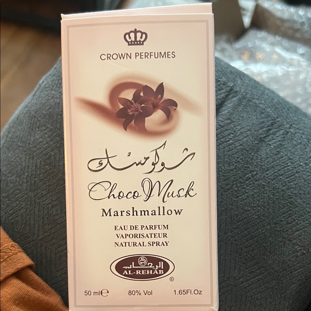 Crown Perfumes Choco Musk Marshmallow Eau de Parfum, 50ml new